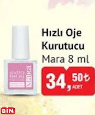 Mara Hızlı Oje Kurutucu