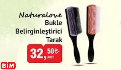 Naturalove  Bukle Belirginleştirici Tarak