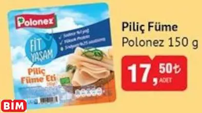 Polonez Piliç Füme Polonez Piliç Füme