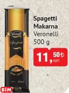 Veronelli Spagetti Makarna