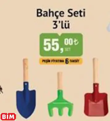 Bahçe Seti 3’Lü