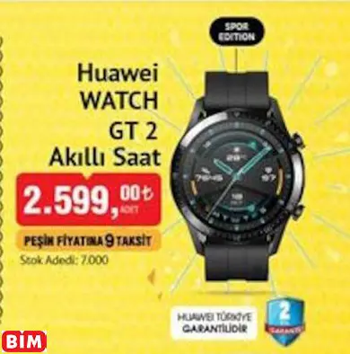 Huawei WATCH GT 2 Akıllı Saat Huawei WATCH GT 2 Akıllı Saat