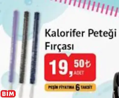 Kalorifer Peteği Fırçası