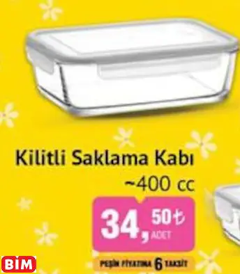 LAV Kilitli Saklama Kabı ~400 Cc