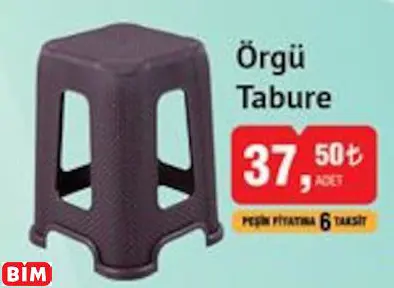 Örgü Tabure