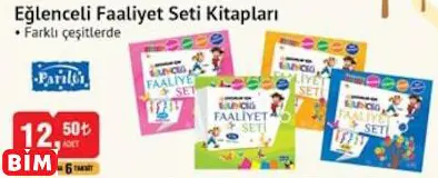 Eğlenceli Faaliyet Seti Kitapları