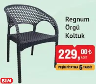 Regnum Örgü Koltuk