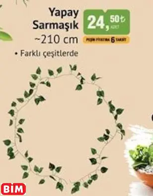 Yapay Sarmaşık ~210 cm Yapay Sarmaşık ~210 cm
