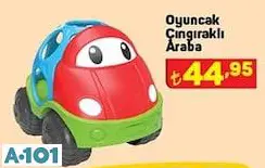 Oyuncak Çıngıraklı Araba