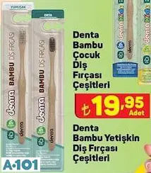 Denta Bambu Yetişkin Diş Fırçası