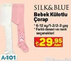 Silk&Blue Bebek Külotlu Çorap
