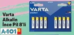 Varta Alkalin İnce Pil