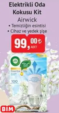 Airwick Elektrikli Oda Kokusu Kit Airwick Elektrikli Oda Kokusu Kit