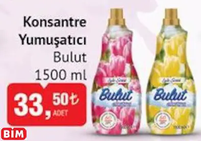 Bulut   Konsantre Yumuşatıcı