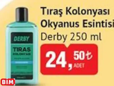 Derby Tıraş Kolonyası Okyanus Esintisi Derby Tıraş Kolonyası Okyanus Esintisi