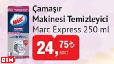 Marc Express Çamaşır Makinesi Temizleyici Marc Express Çamaşır Makinesi Temizleyici