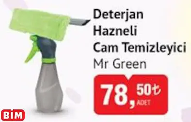Mr Green Deterjan Hazneli Cam Temizleyici