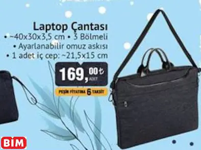M. Bottim Studio's Laptop Çantası