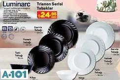 Luminarc Servis Tabağı