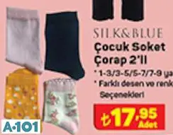 Silk&Blue Çocuk Soket Çorap