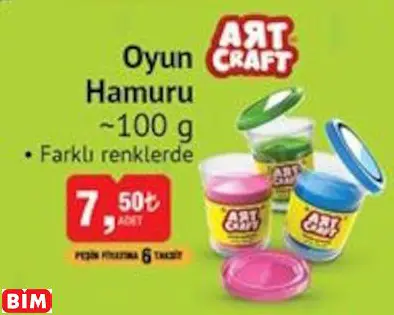 ART CRAFT Oyun  Hamuru ~100 G