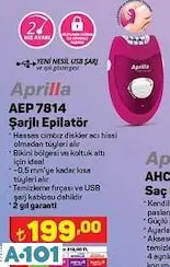 Aprilla Şarjlı Epilatör