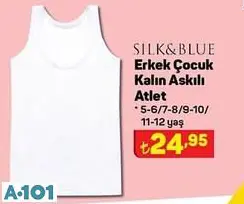 Silk&Blue Erkek Çocuk Kalın Askılı Atlet