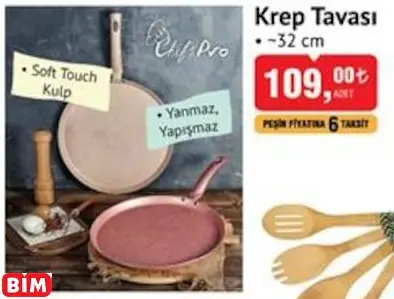 Chef's Pro Krep Tavası