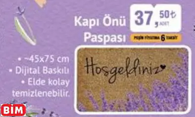 Kapı Önü Paspası Kapı Önü Paspası