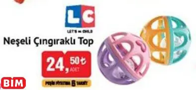 LC Neşeli Çıngıraklı Top LC Neşeli Çıngıraklı Top