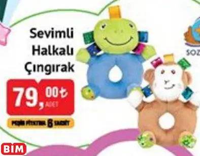 Sozzy Toys Sevimli Halkalı Çıngırak