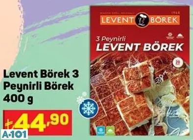 Levent Börek 3 Peynirli Börek