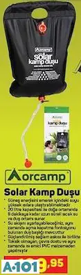 orcamp solar kamp duşu orcamp solar kamp duşu