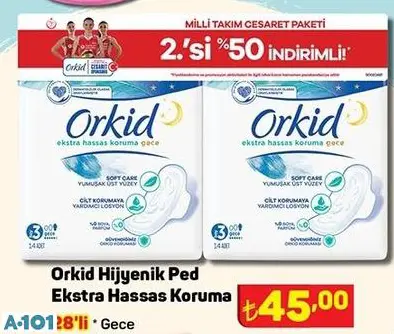 Orkid Hijyenik Ped