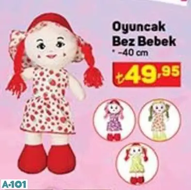 Oyuncak Bez Bebek