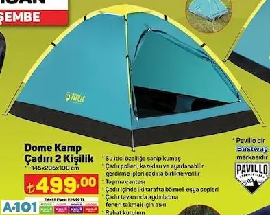 Dome Kamp Çadırı