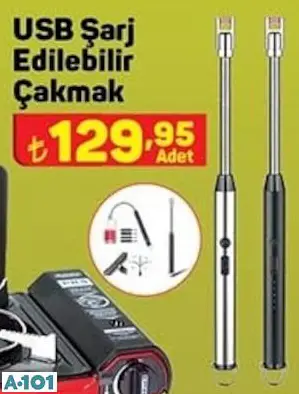 Usb Şarj Edilebilir Çakmak