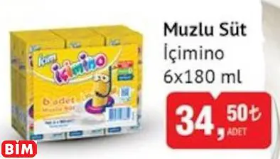 İçimino  Muzlu Süt