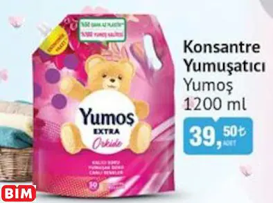 Yumoş  Konsantre Yumuşatıcı