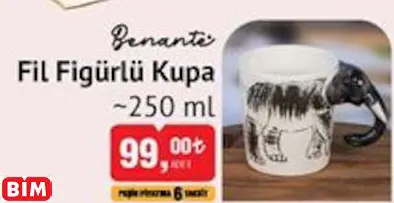 Benante Fil Figürlü Kupa Benante Fil Figürlü Kupa