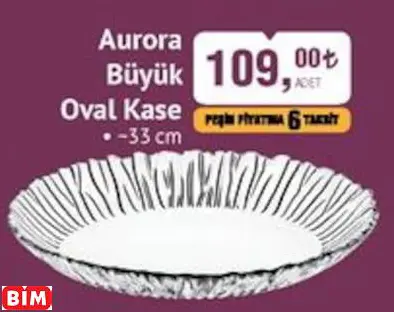 Paşabahçe Live Beautiful Aurora Büyük  Oval Kase