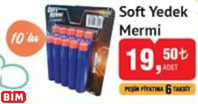 Soft Yedek Mermi Soft Yedek Mermi