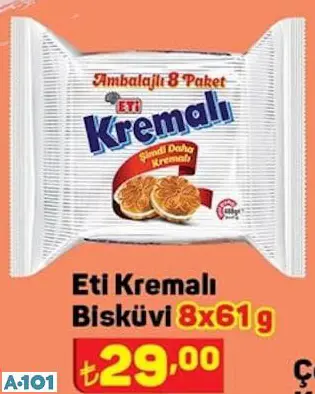 Eti Kremalı Bisküvi