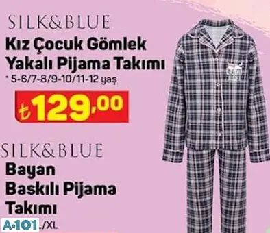 Silk&Blue Gömlek Yakalı Pijama Takımı