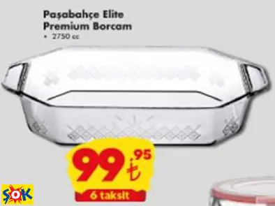 Paşabahçe Elite Premium Borcam 2750 Cc
