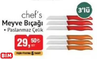 Chef's Meyve Bıçağı