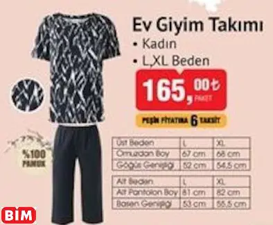 Ev Giyim Takımı Ev Giyim Takımı