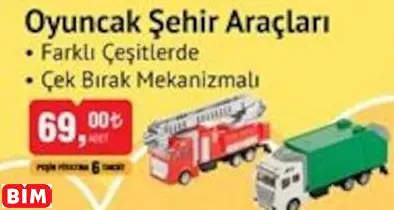 Oyuncak Şehir Araçları Oyuncak Şehir Araçları