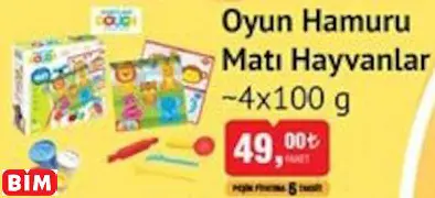 Oyun Hamuru Matı Hayvanlar