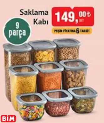 Saklama Kabı Saklama Kabı